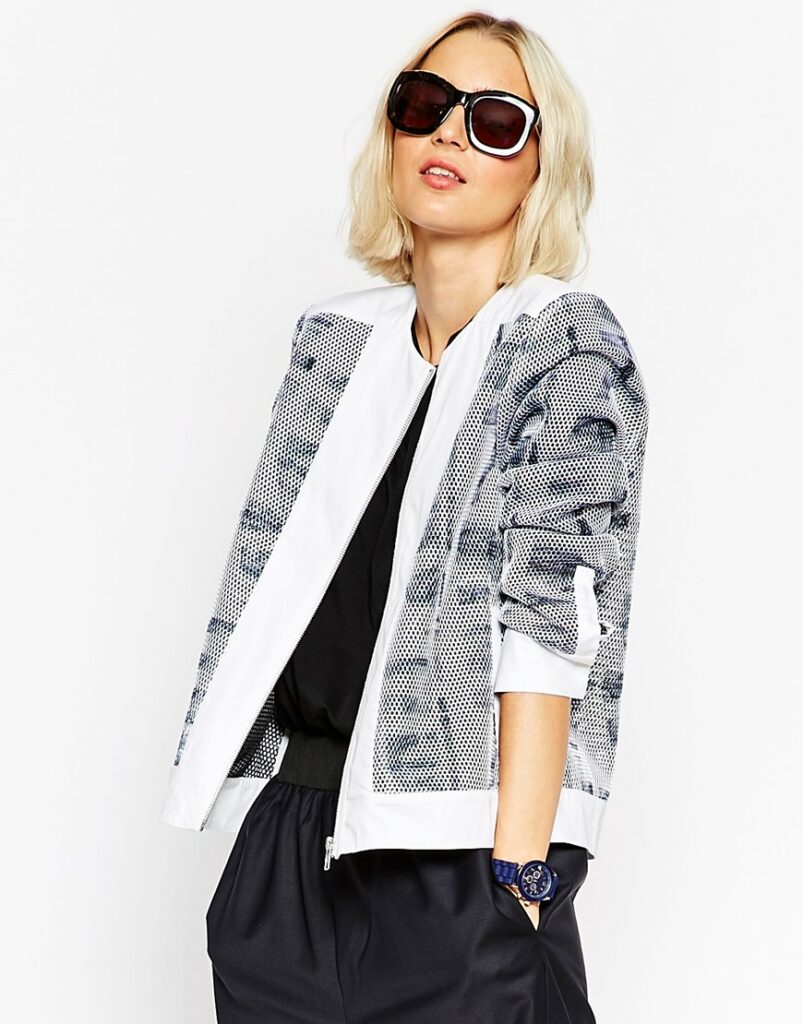 Printed Panel Jacket