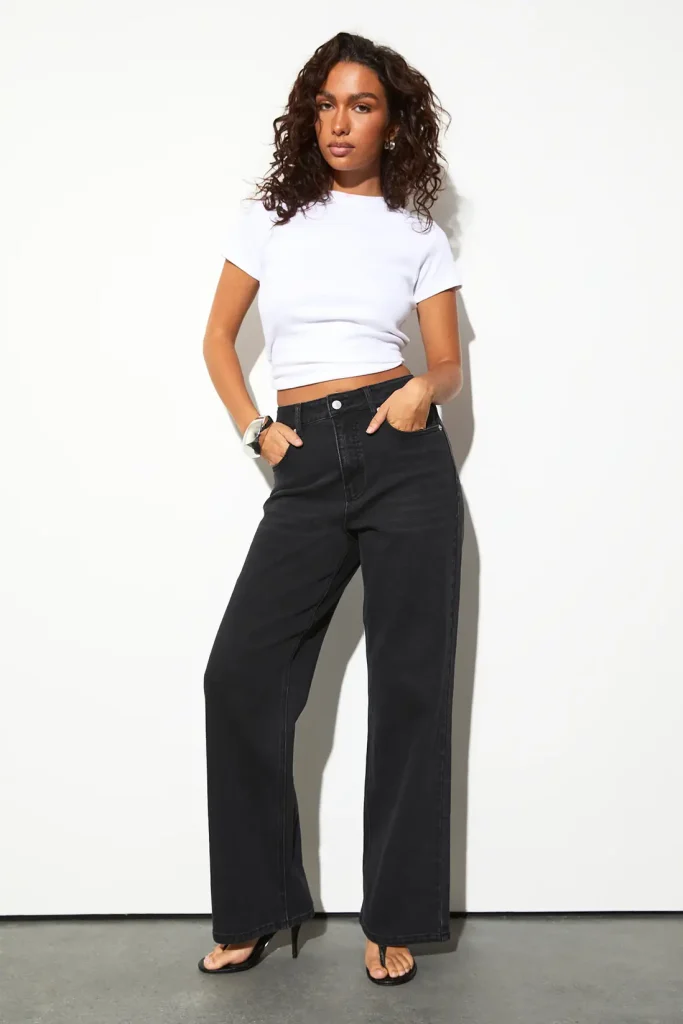 Style Me High Rise Straight Jeans